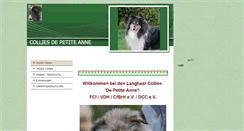 Desktop Screenshot of eulenberger-collies.de